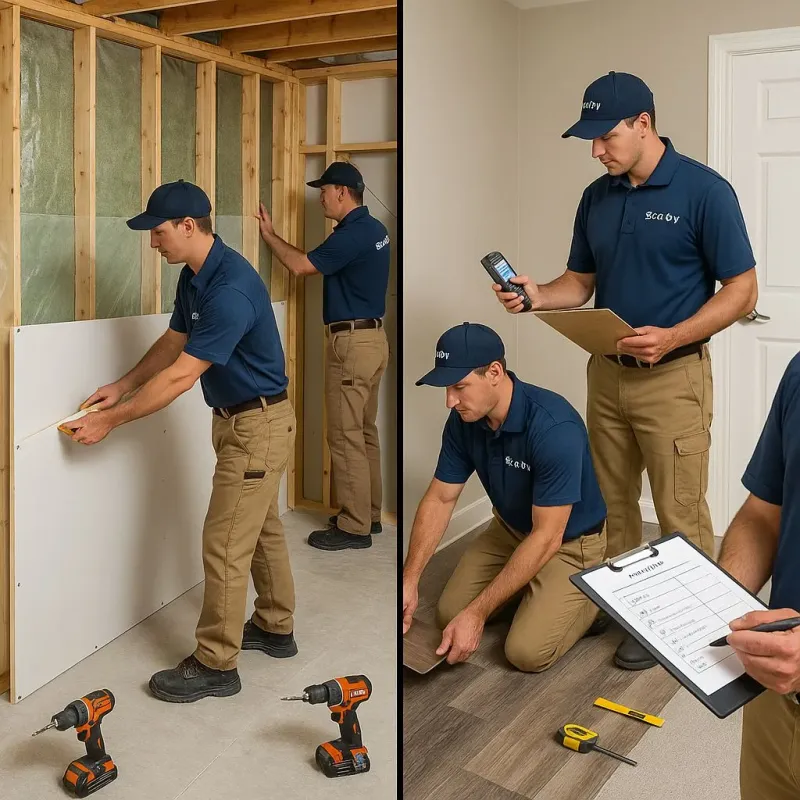 Repairs and Reconstruction process in Dartmouth, MA